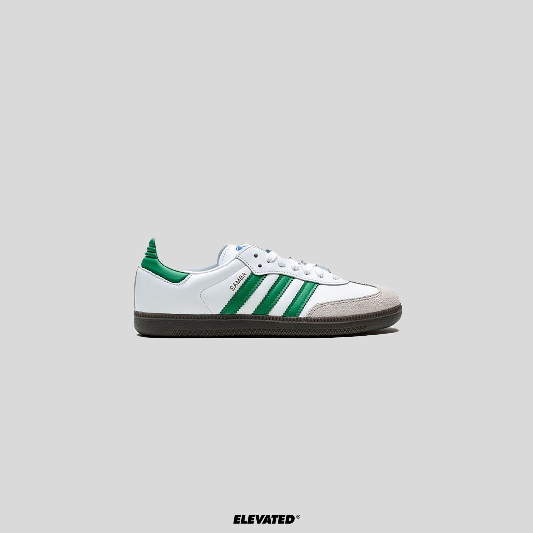 Adidas Samba Green Stripes