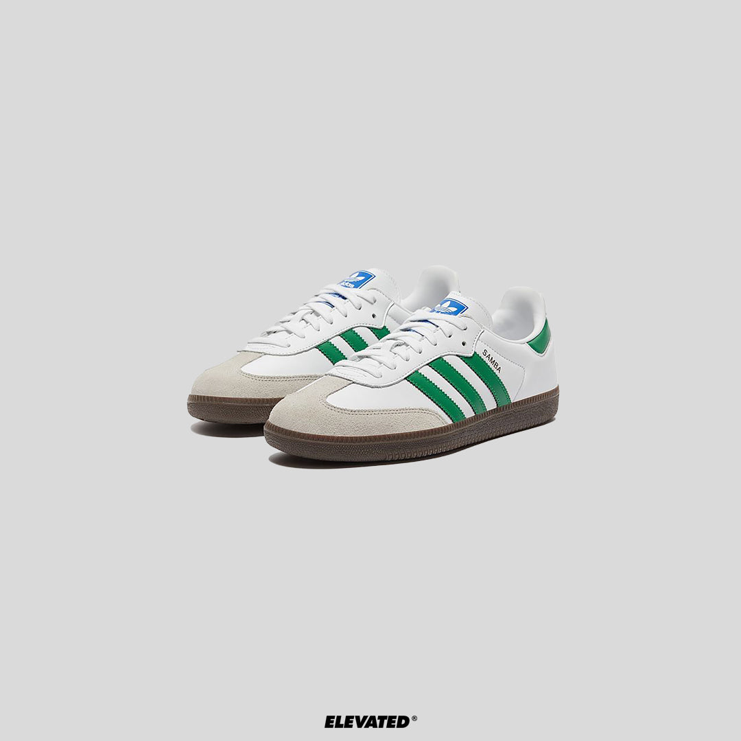Adidas Samba Green Stripes