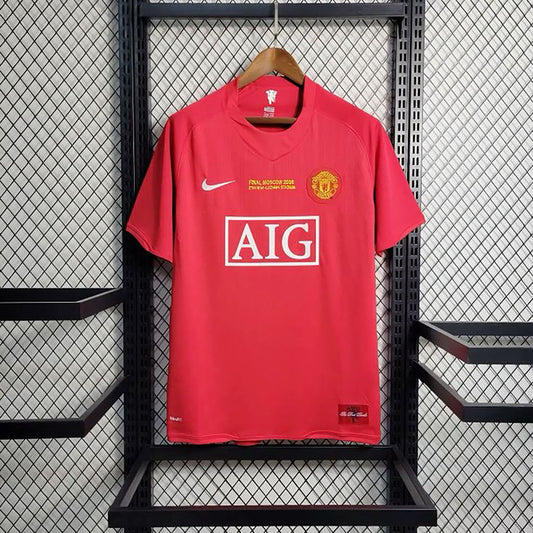 Manchester United 2008 Champions League Final Shirt